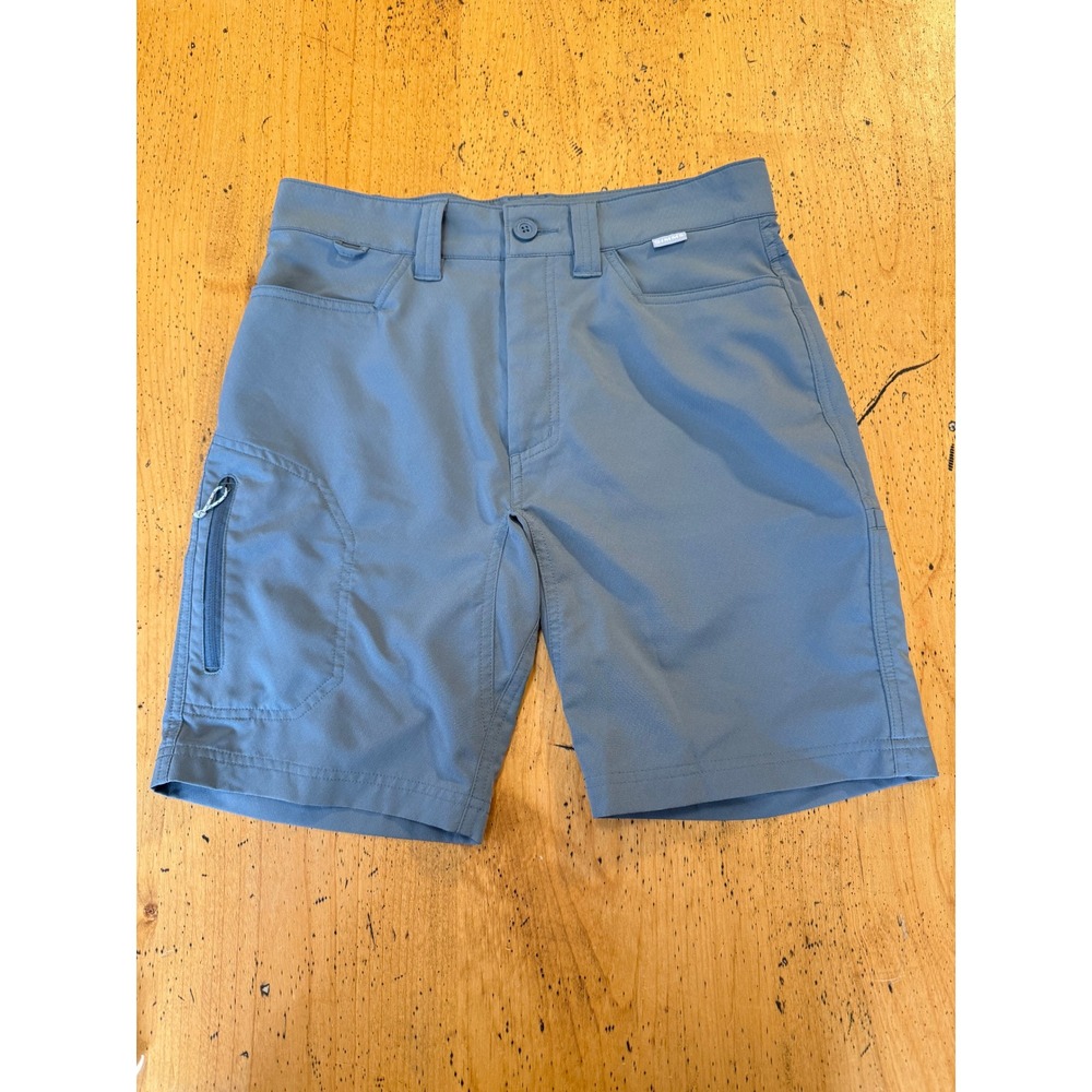 Simms Fishing Shorts Size 30 GrayTechnical Cargo Hiking Outdoor Gear